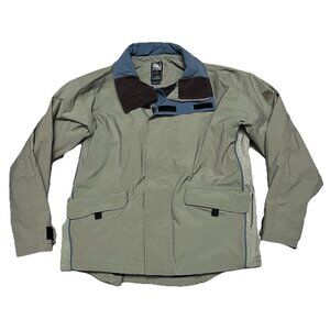 Nike ACG Jacket Clima-Fit Max Outer Layer 3 Ski Vented Y2K Mens Large Beige Tan
